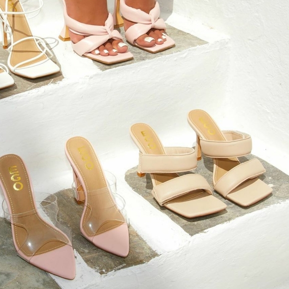 🚨LAST CHANCE// Beige heel Sandal - Picture 5 of 6